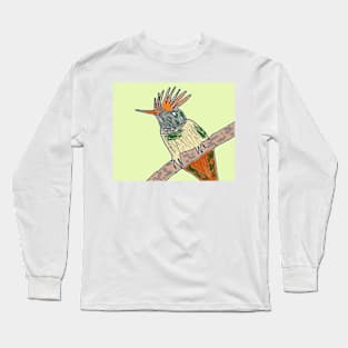 Lophornis delattrei Long Sleeve T-Shirt